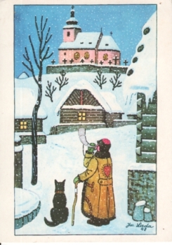 Radostné vánoce a šťastný Nový rok 03 1992 95 001 ● - Josef Lada
